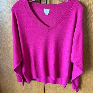 A New Day sweater, size S in Hot Pink.